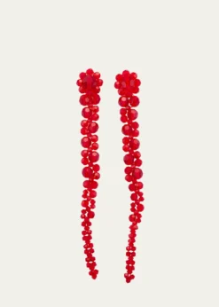 Simone RochaCrystal Drip Earrings