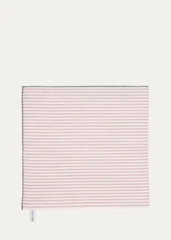 Simonnot GodardMen's Bengal Stripes Cotton Pocket Square