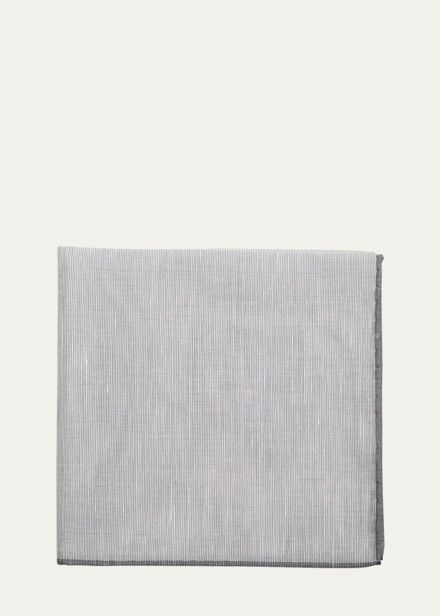 Simonnot GodardMen's Cotton-Linen Pocket Square
