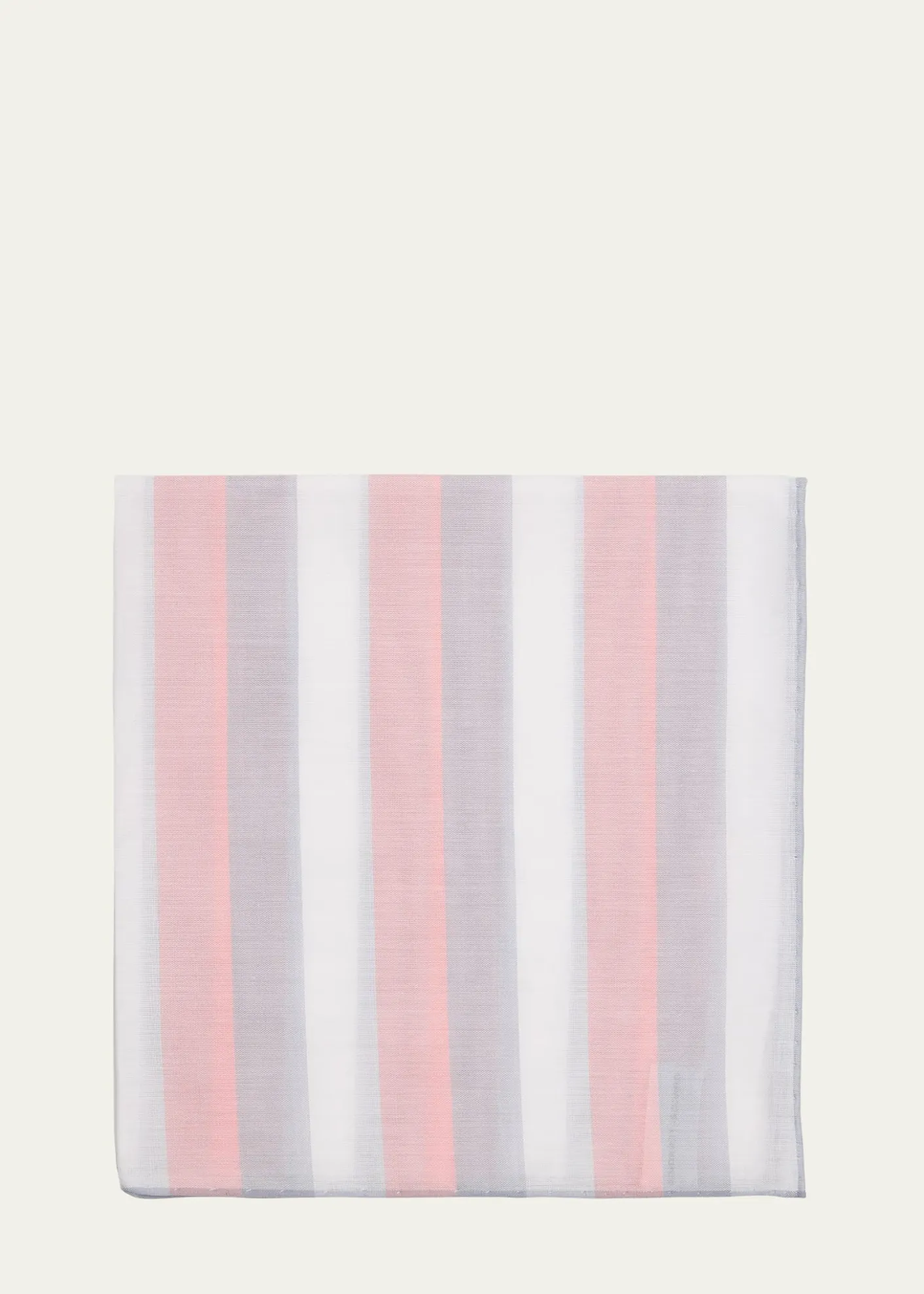 Simonnot GodardMen's Ravello Stripe Egyptian Cotton Handkerchief
