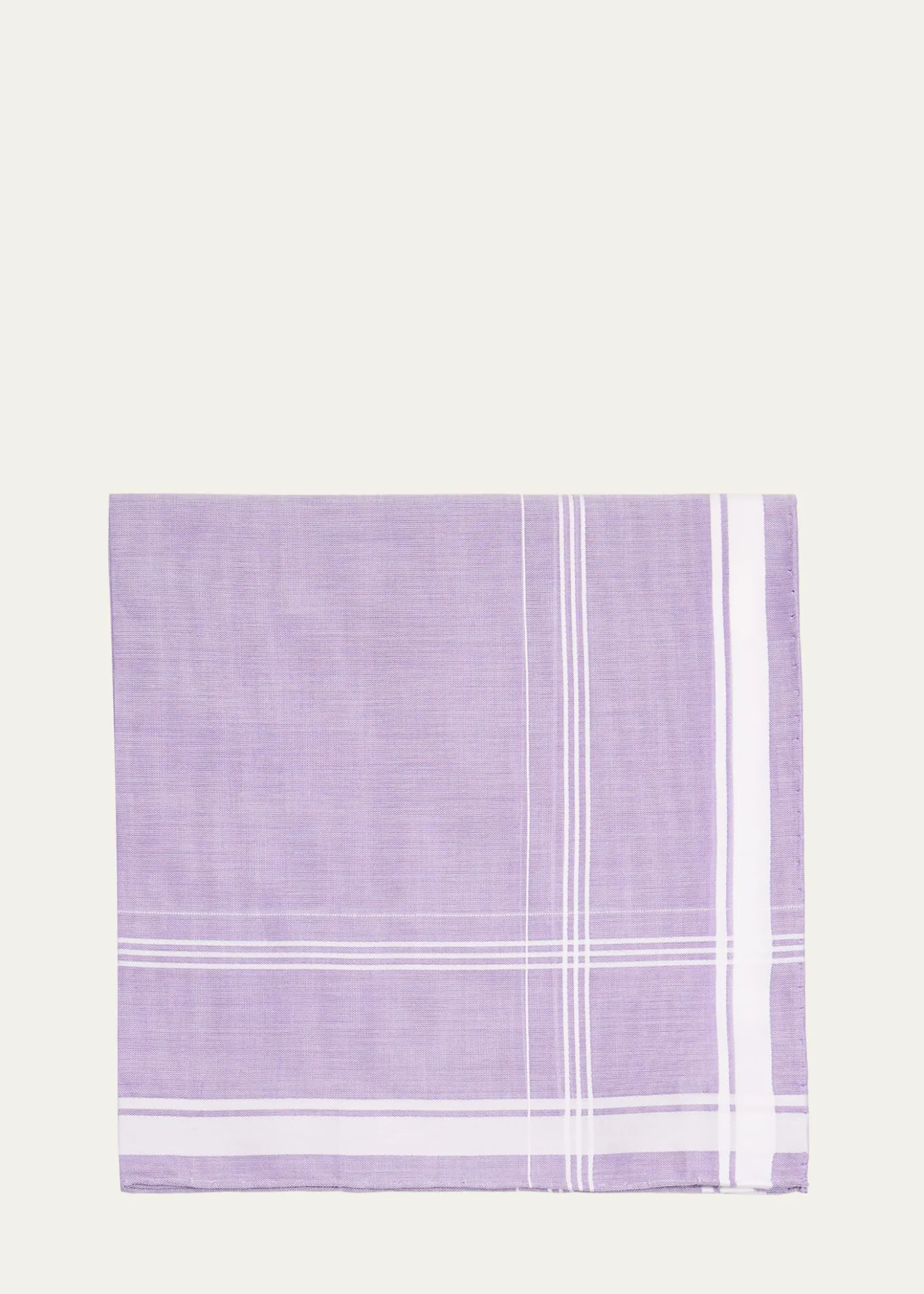 Simonnot GodardMen's Signature Cotton Handkerchief