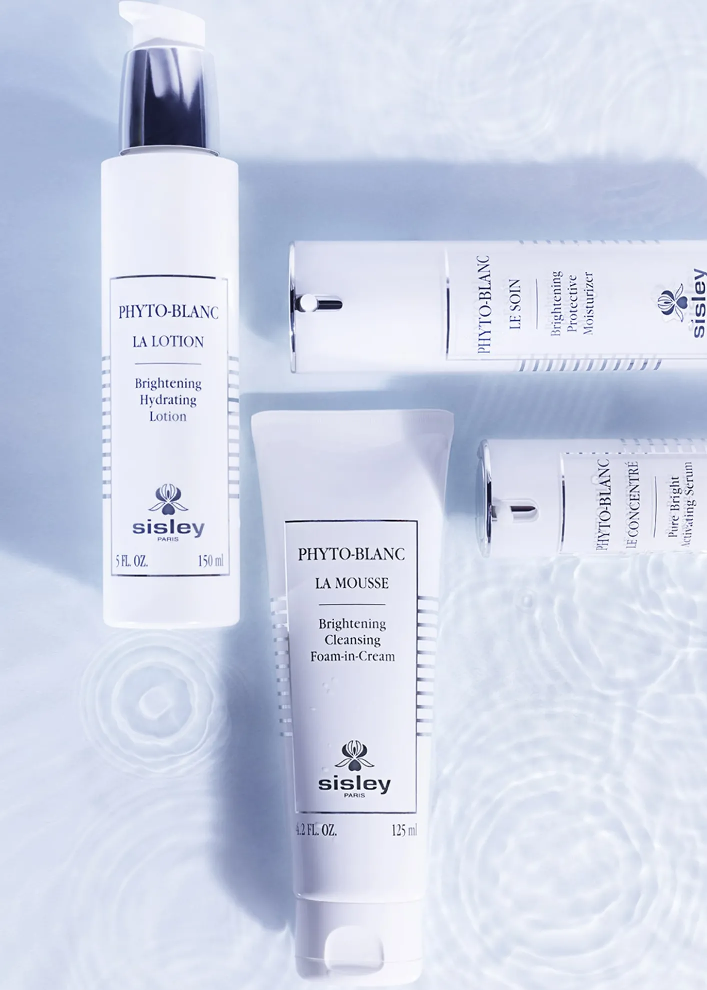Sisley ParisPhyto-Blanc La Mousse Brightening Cleansing Foam-in-Cream, 4.2 oz.