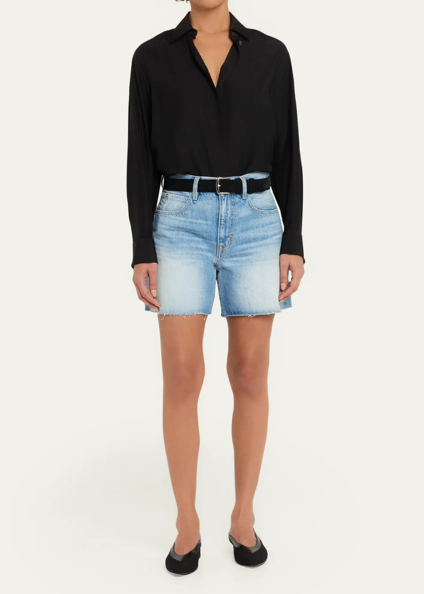 SLVRLAKESienna Cut-Off Denim Shorts