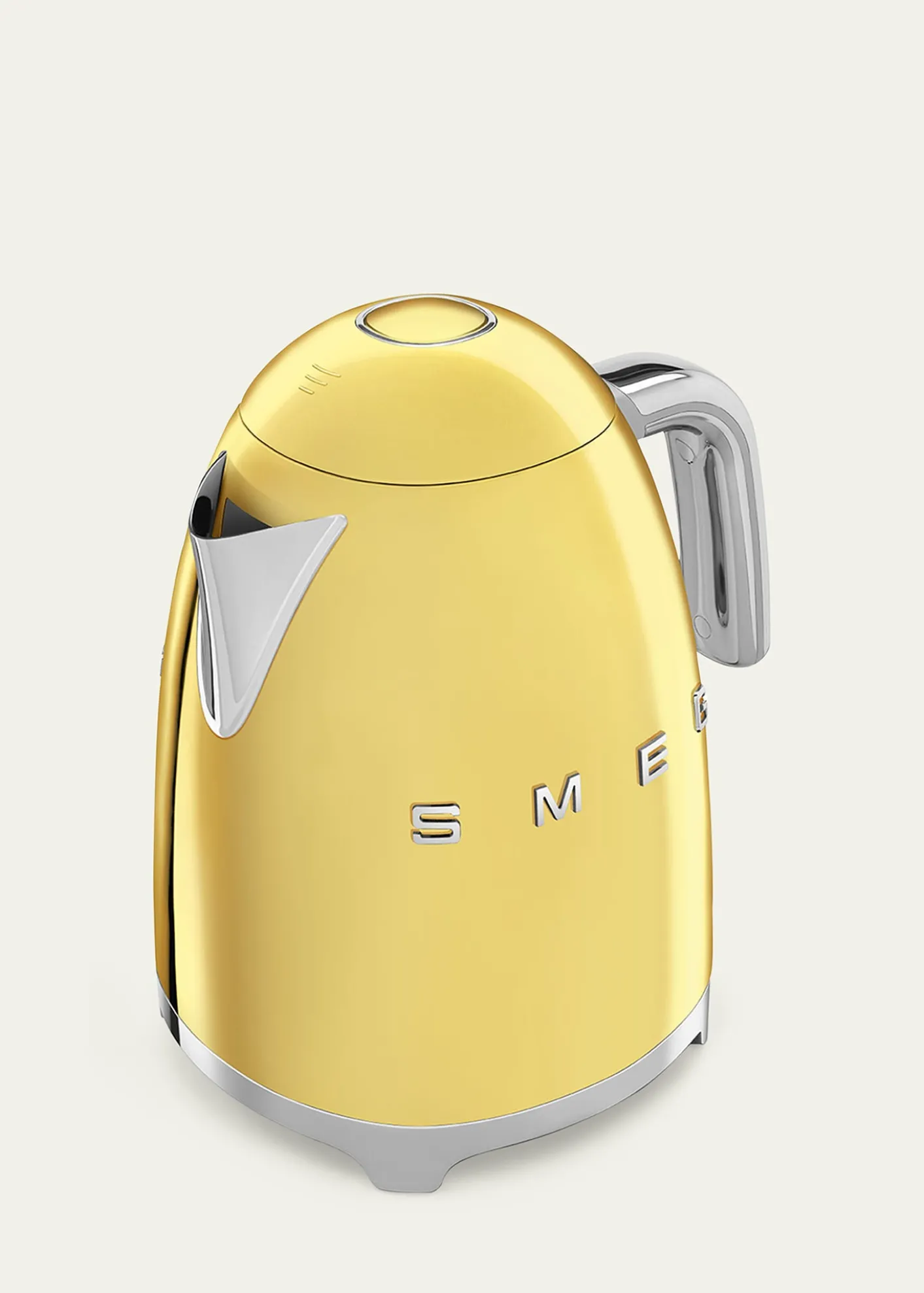SmegMetallic Retro-Style Electric Kettle