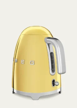 SmegMetallic Retro-Style Electric Kettle
