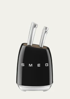 Smeg7-Piece Knife Block Set, Black