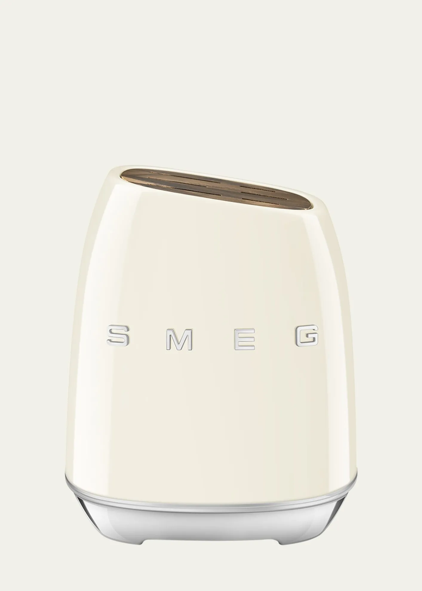 Smeg7-Piece Knife Block Set, Pastel Blue