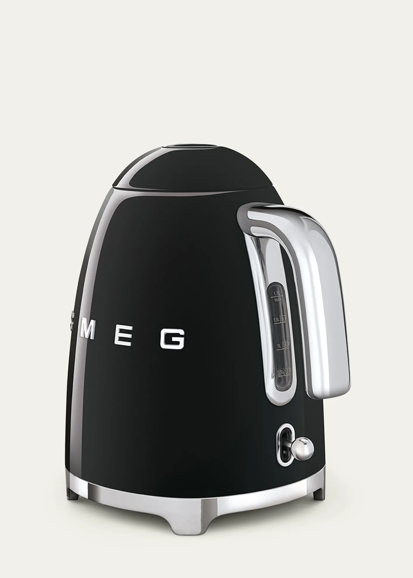 SmegRetro Electric Kettle, Polished White