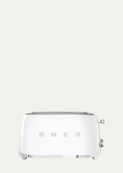 SmegRetro 4-Slice Toaster, White