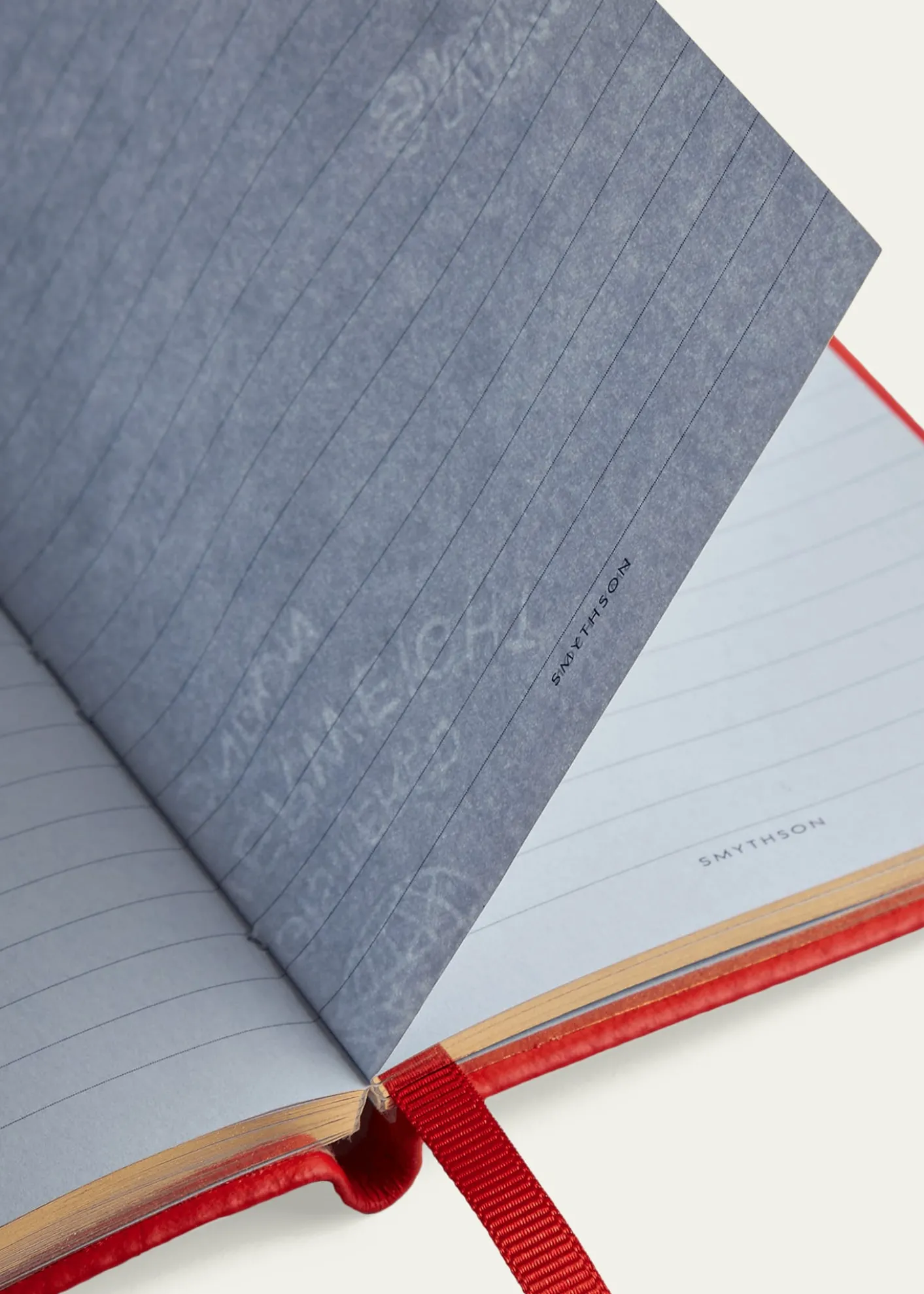 Smythson"Live, Love, Laugh" Panama Leather Pocket Notebook