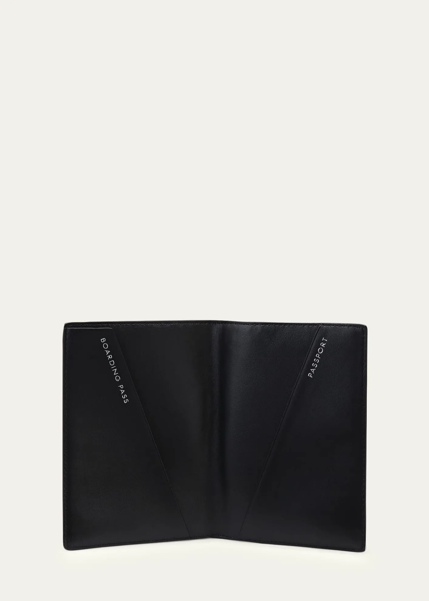 SmythsonMara Croc-Embossed Leather Passport Holder