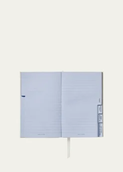 Smythson"Mummy To Be" Panama Leather Pocket Notebook