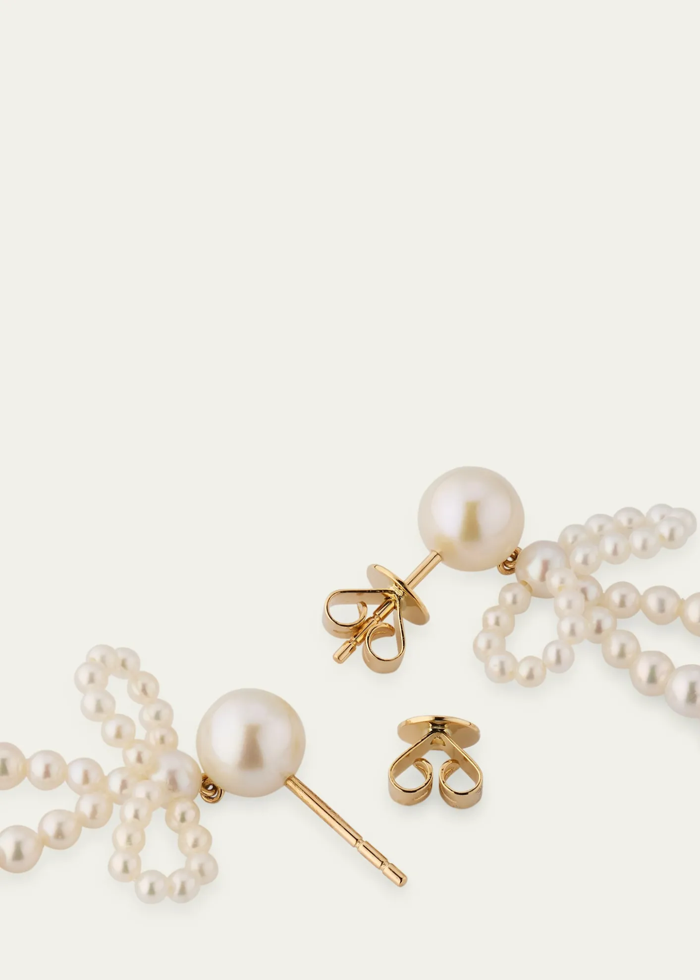 Sophie Bille BraheBow Drop Earrings