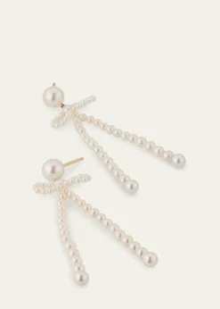 Sophie Bille BraheBow Rosette Dangle Earrings