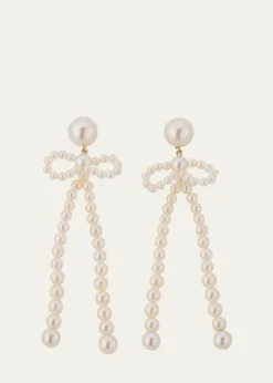 Sophie Bille BraheBow Rosette Dangle Earrings