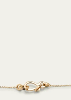 Sophie Bille Brahe14K Recycled Yellow Gold Stella Necklace with Freshwater Pearls