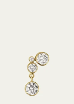 Sophie Bille Brahe18K Yellow Gold Stella Diamond Earring, Single