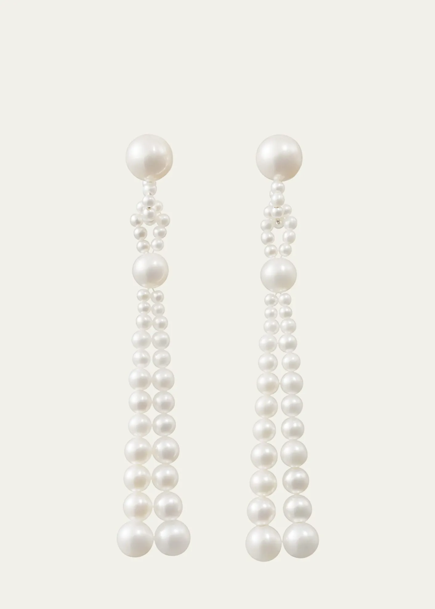 Sophie Bille BraheOpera Freshwater Pearl Tassel Earrings