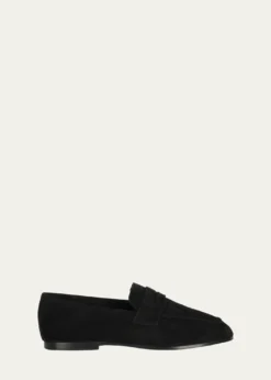 SophiqueEssenziale Classic Suede Penny Loafers