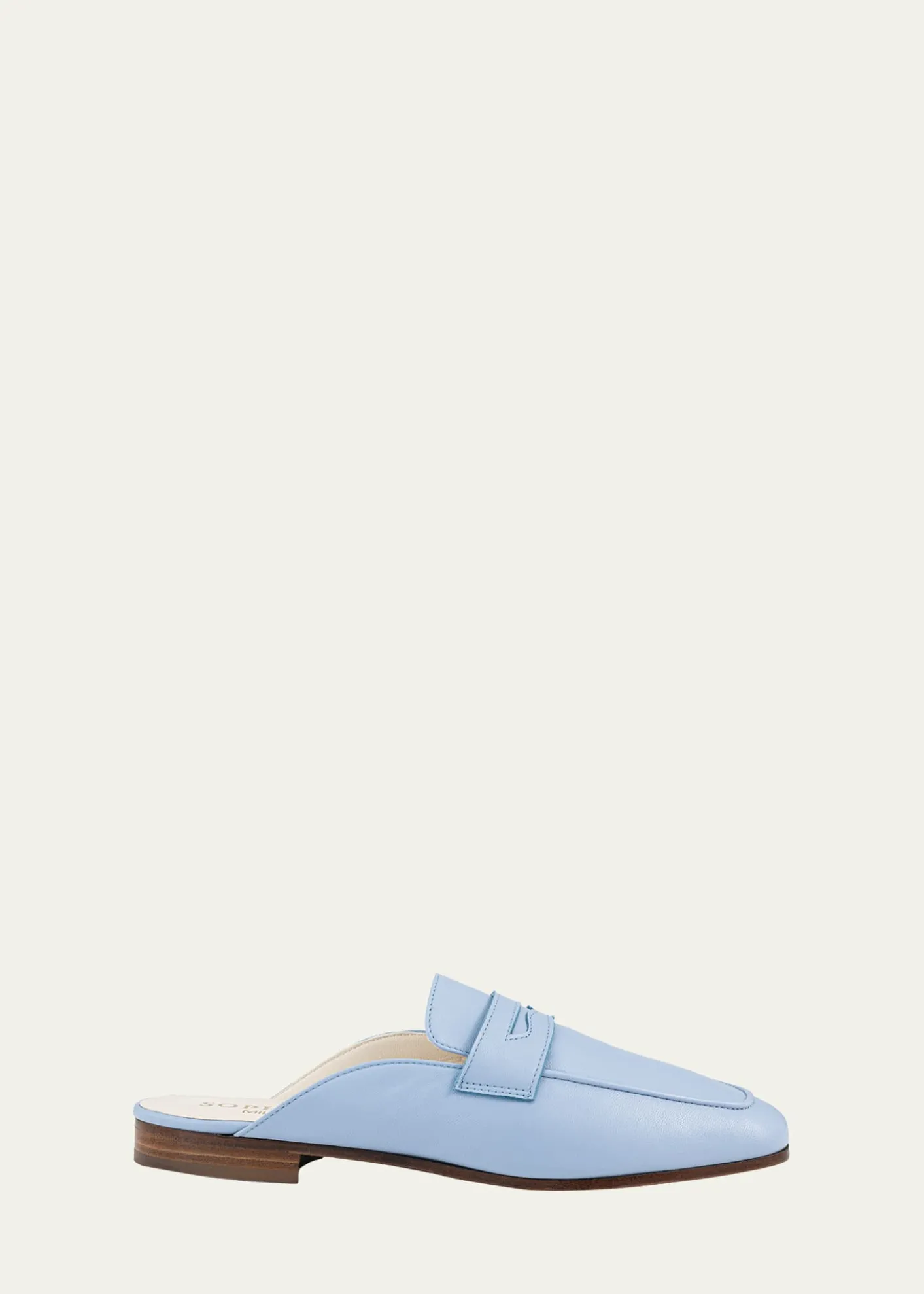 SophiqueRiviera Leather Loafer Mules