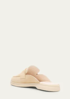 SophiqueRiviera Suede Loafer Mules