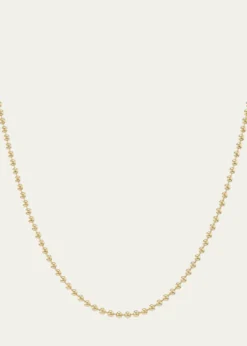 Sorellina18K Yellow Gold 2.5mm Ball Chain Necklace, 20"L