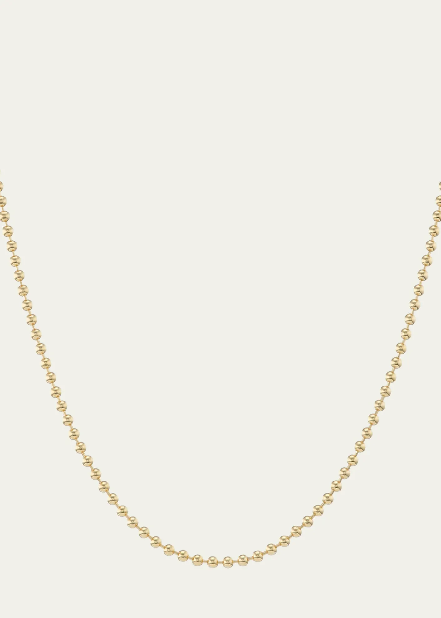 Sorellina18K Yellow Gold 2.5mm Ball Chain Necklace, 20"L