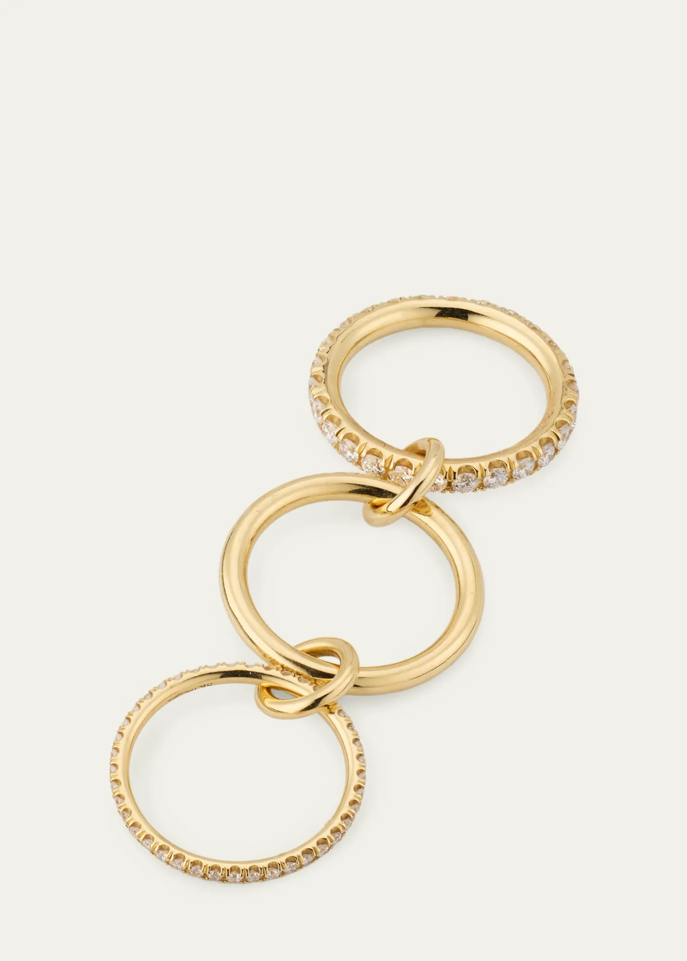 Spinelli KilcollinNorah 18K Yellow Gold Pave Diamond Ring