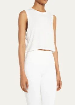Splits59Sienna Cropped Jersey Tank
