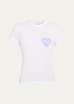 SPRWMNBG Heart Logo Crewneck Tee