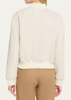 SPRWMNLeather Classic Bomber Jacket