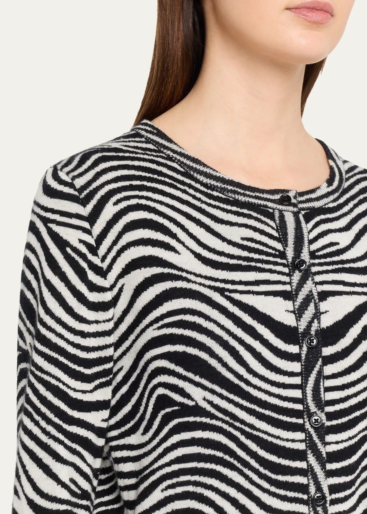 SPRWMNLeopard Cashmere Baby Cardigan