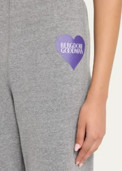 SPRWMNLogo Heart Fleece Sweatpants