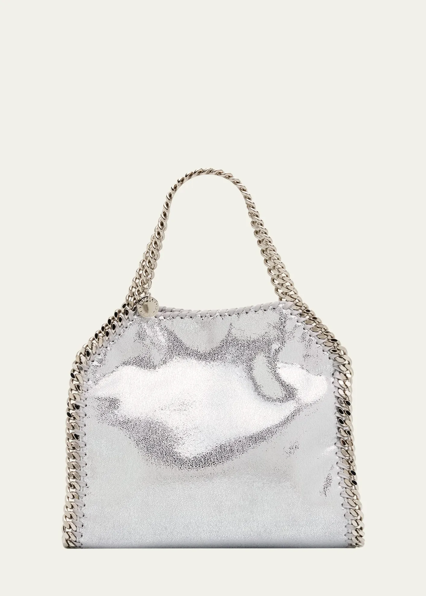 Stella McCartneyFalabella Mini Metallic Tote Bag