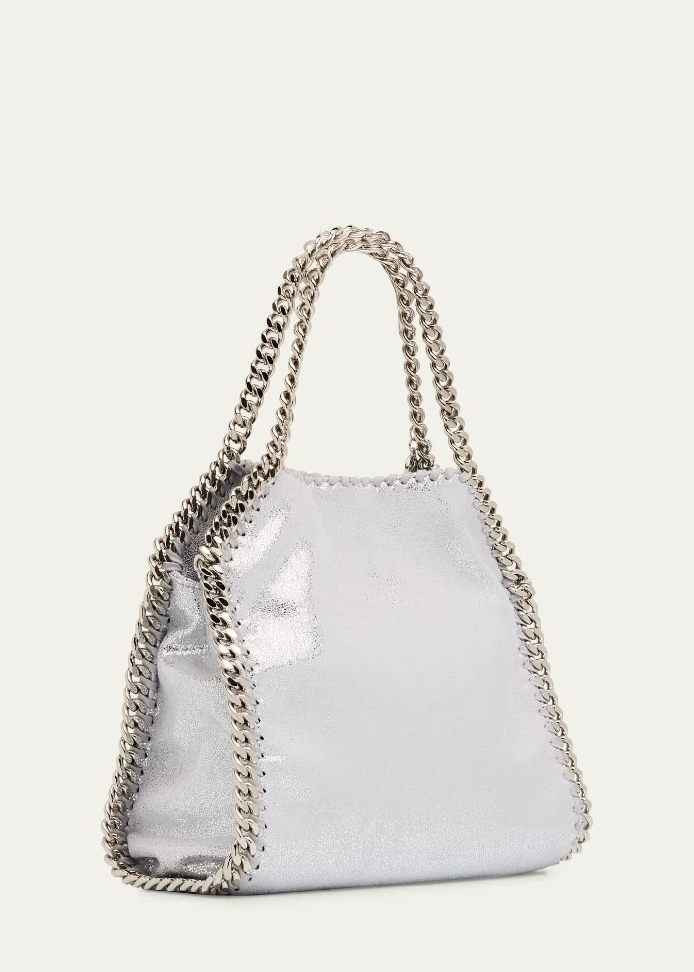 Stella McCartneyFalabella Mini Metallic Tote Bag