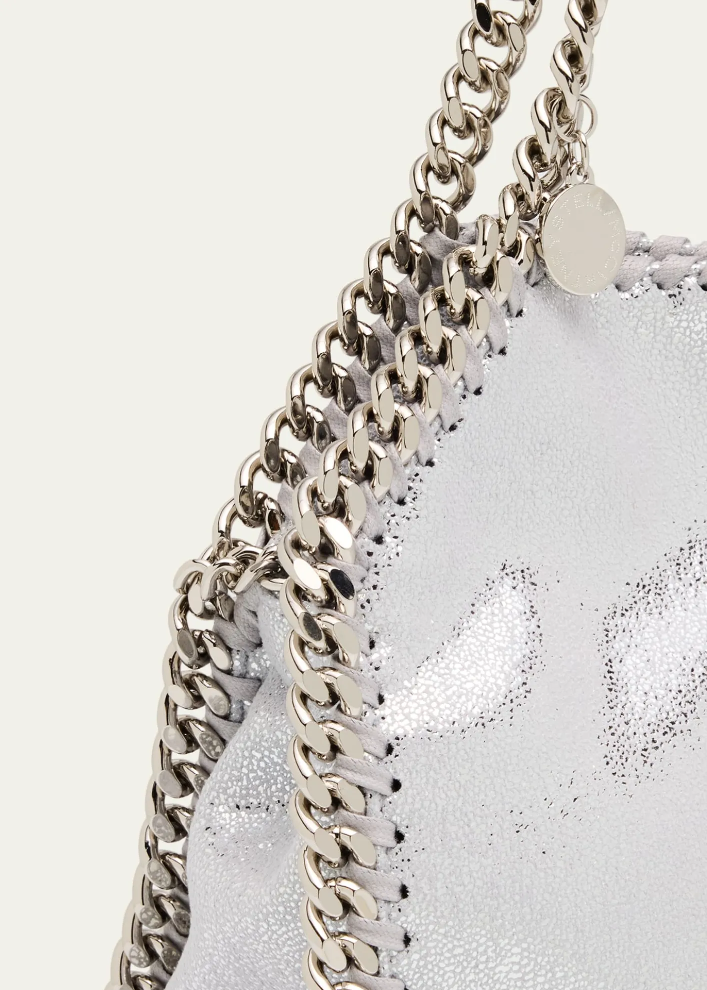 Stella McCartneyFalabella Mini Metallic Tote Bag