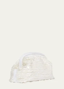 Stella McCartneyFalabella Sequin Soft Clutch Bag