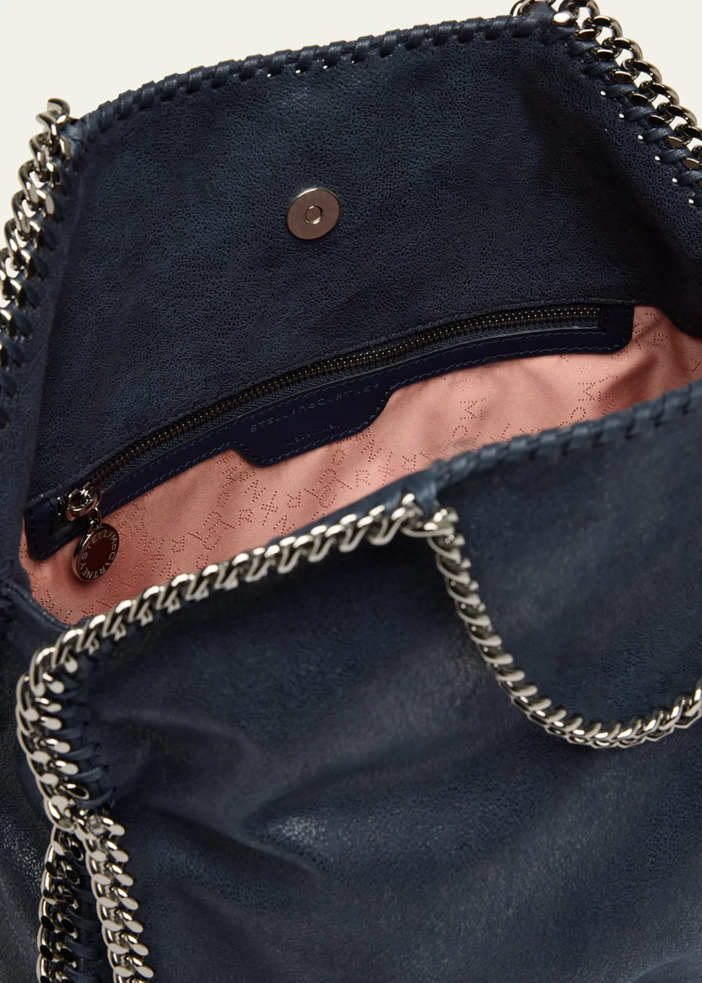 Stella McCartneyFalabella Shaggy Deer 3-Chain Tote Bag with Silver Hardware