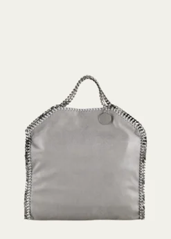 Stella McCartneyFalabella Shaggy Deer 3-Chain Tote Bag with Silver Hardware
