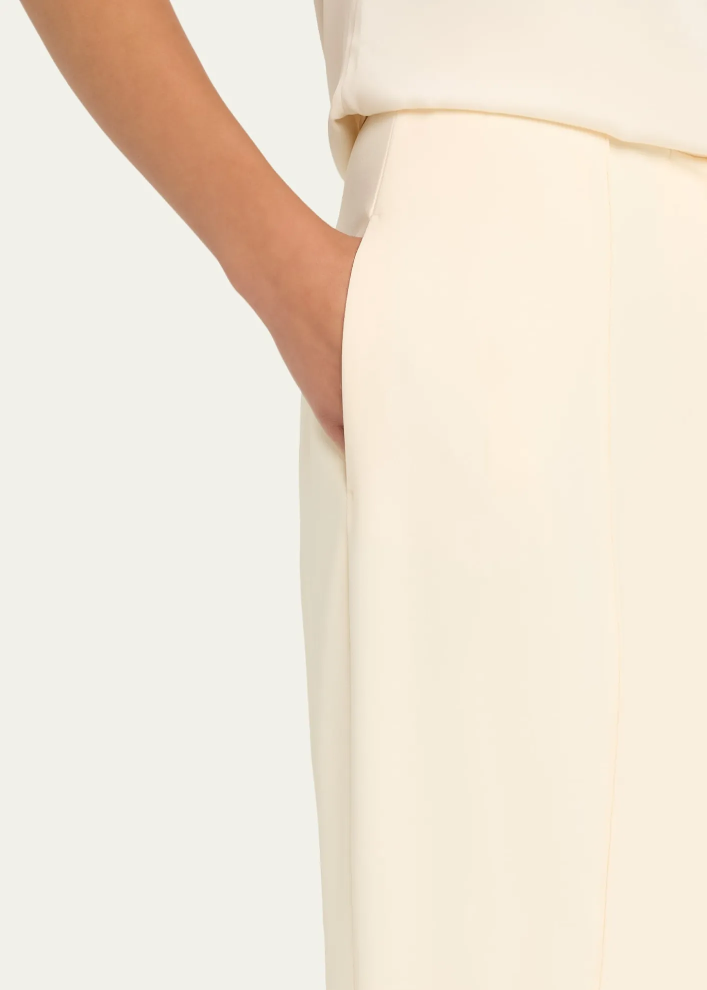 Stella McCartneyHigh-Rise Jersey Stirrup Leggings