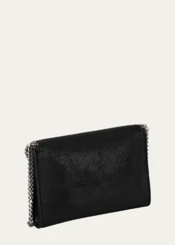 Stella McCartneyMini Falabella Shaggy Deer Wallet on Chain
