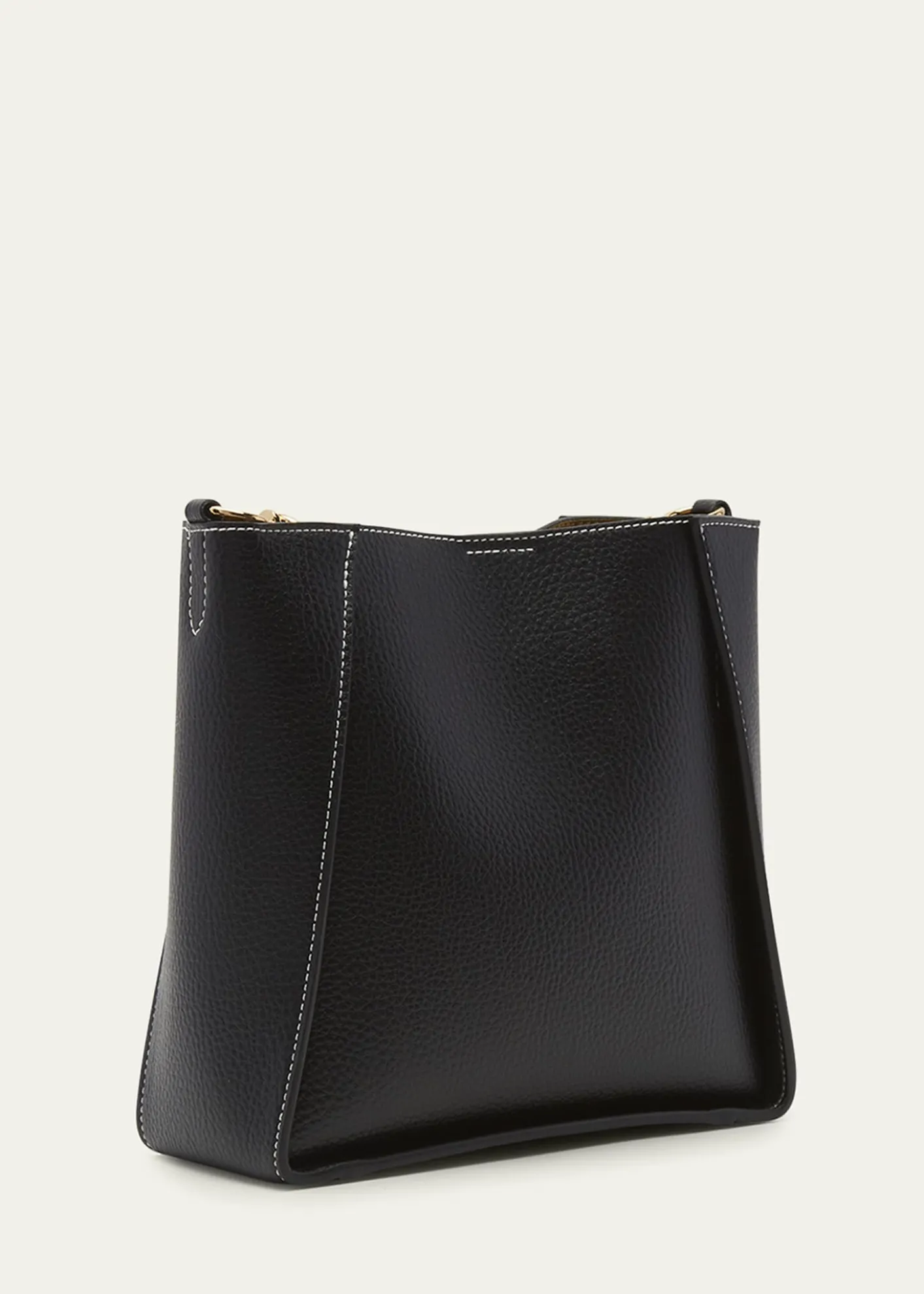 Stella McCartneyMini Logo Grain Vegan Leather Crossbody Bag