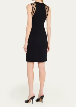 Stella McCartneyMiracle Polka-Dot Mini Dress