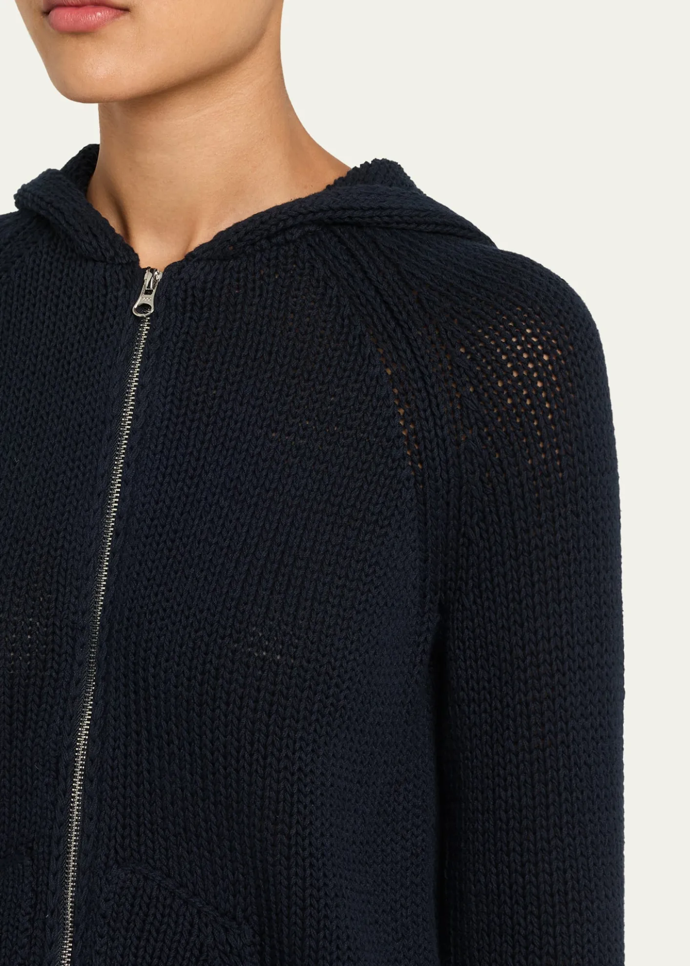 Still HereBear Hooded Zip-Up Sweater