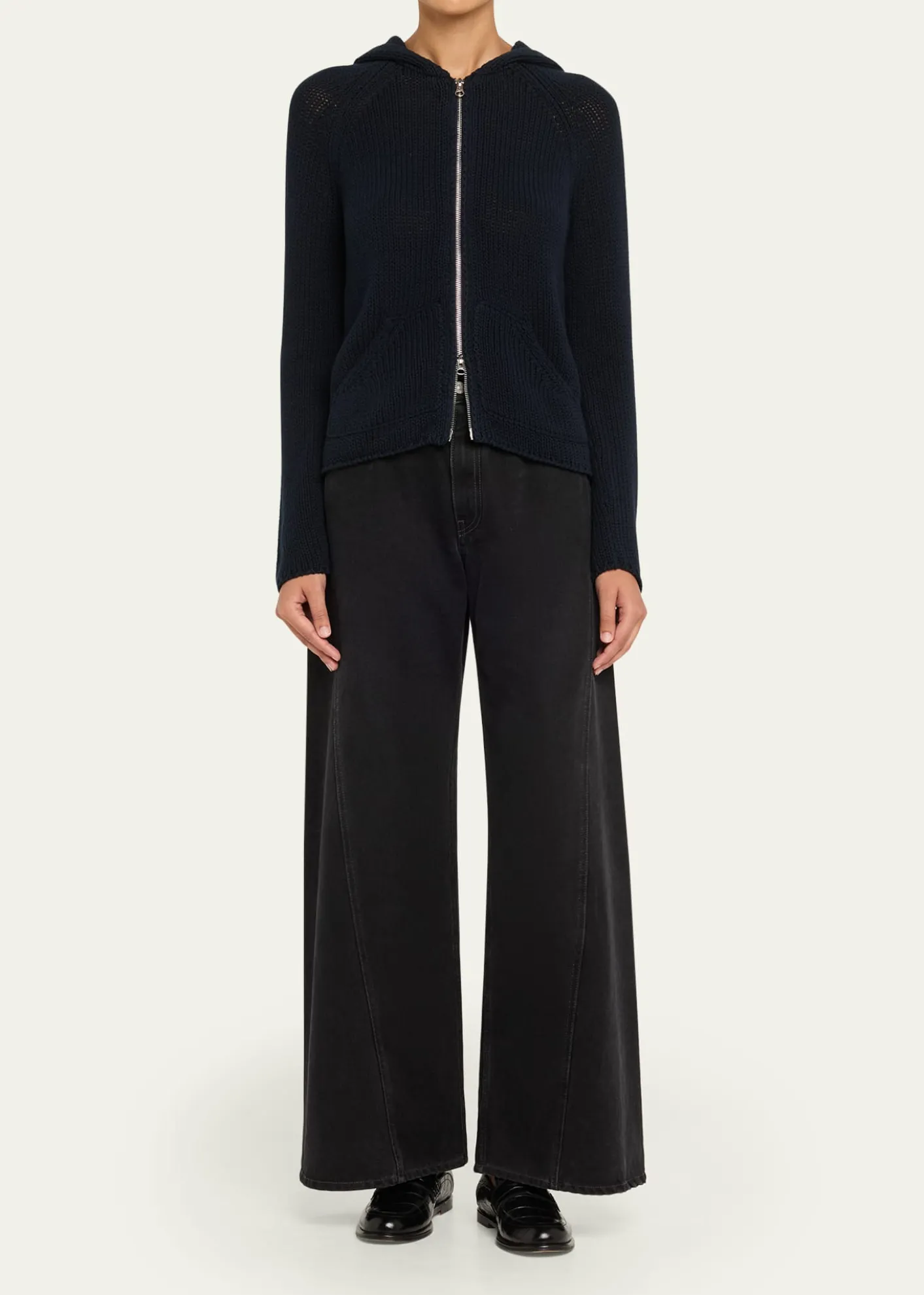 Still HereBear Hooded Zip-Up Sweater