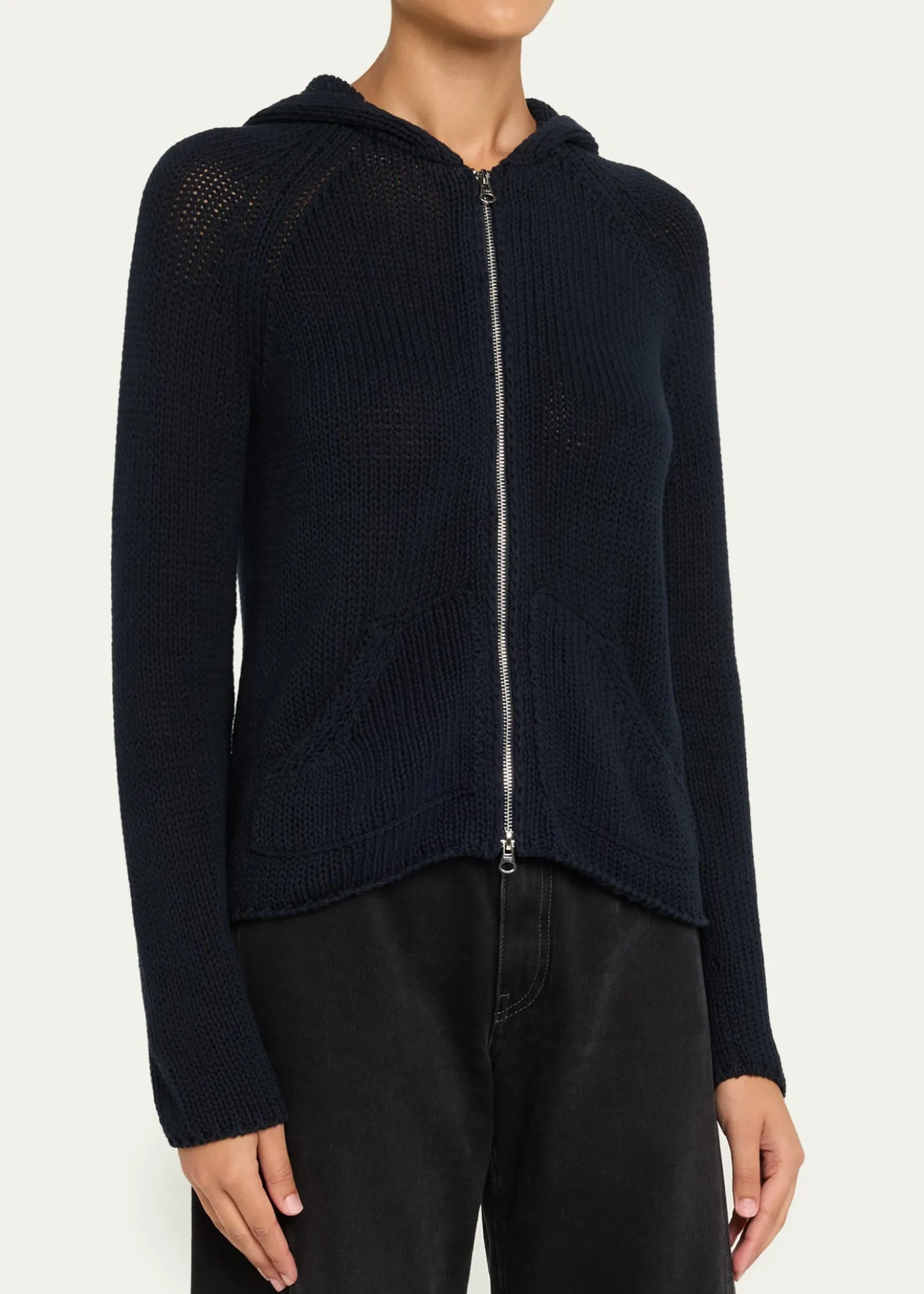 Still HereBear Hooded Zip-Up Sweater