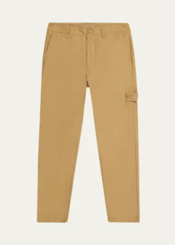 Stone IslandGhost Cotton Mid-Rise Straight-Leg Pants