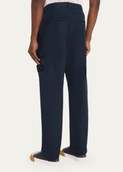 Stone IslandMen's Cotton Straight Leg Cargo Pants