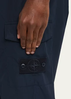 Stone IslandMen's Cotton Straight Leg Cargo Pants