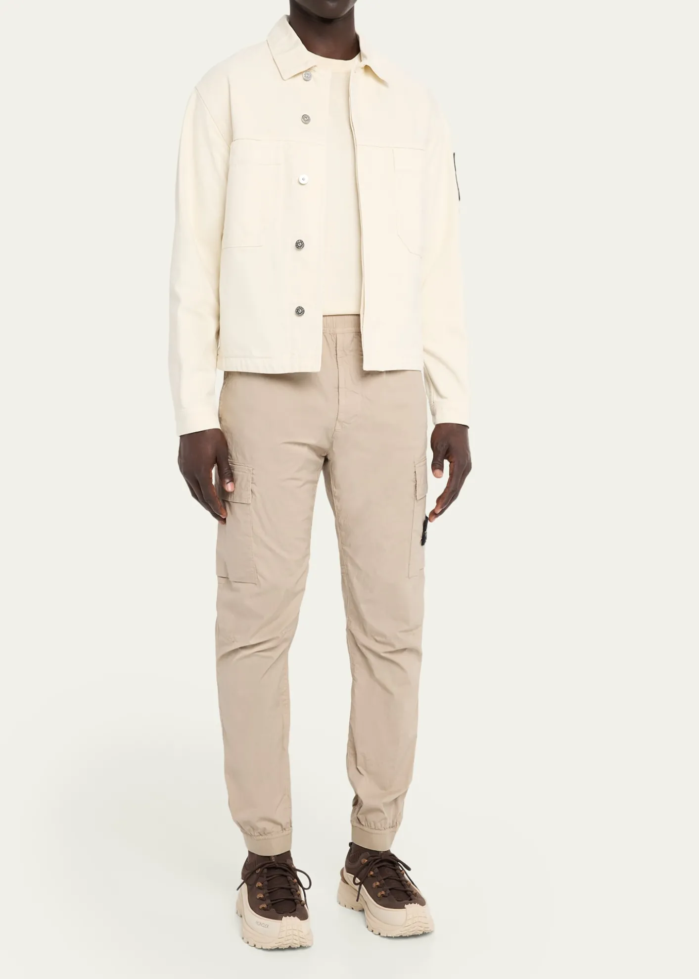 Stone IslandMen's Light Bull Denim-TC Jacket